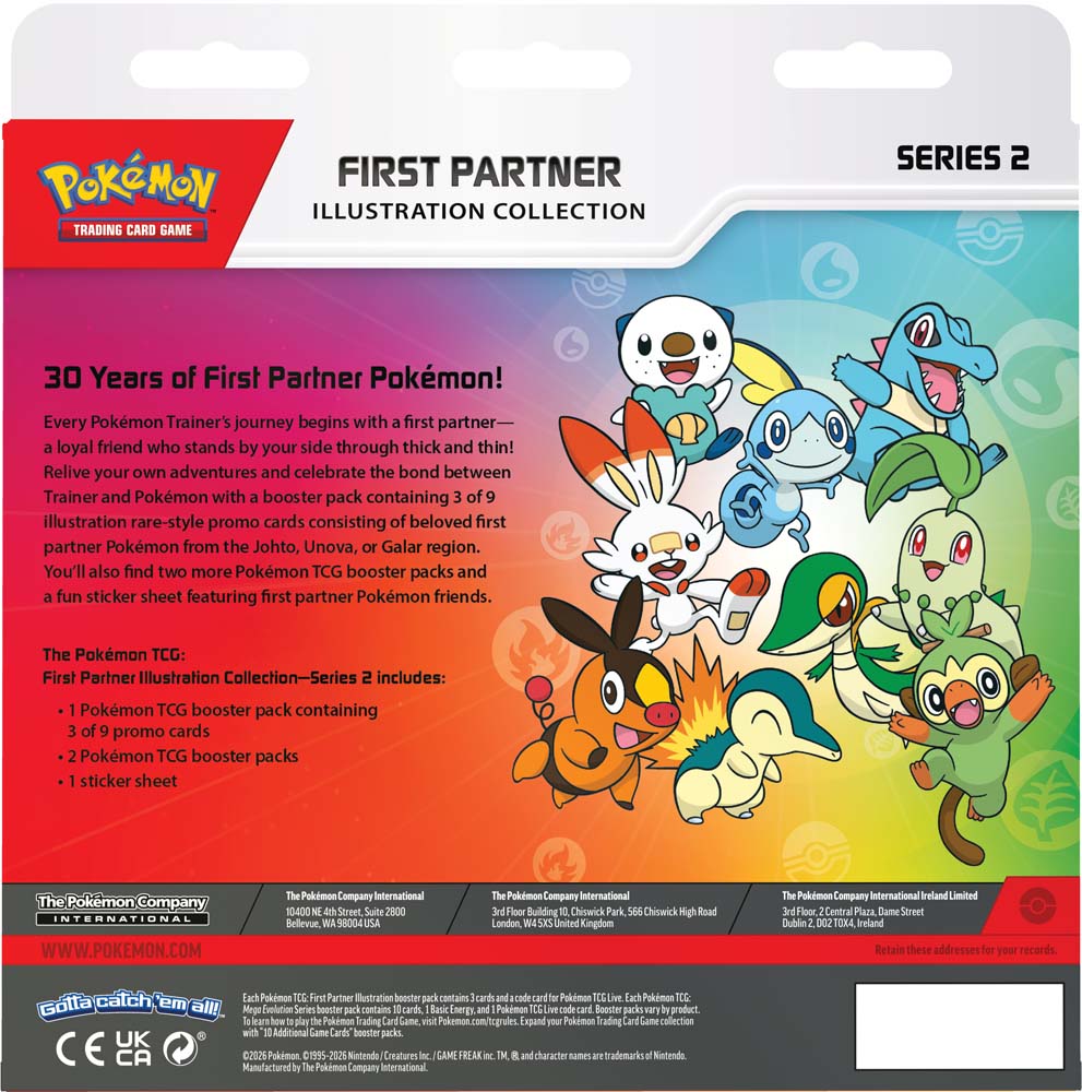 Pokemon TCG: First Partner Illustration Collection—Series 2 *COMING SOON on 19 June*