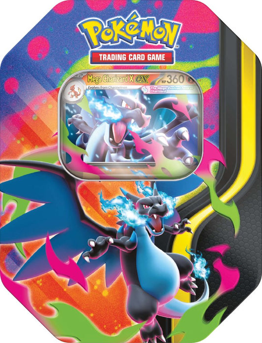 Pokémon TCG: Mega Charizard Tin *IN-STORE ONLY*