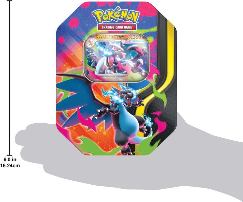 Pokémon TCG: Mega Charizard Tin *IN-STORE ONLY*