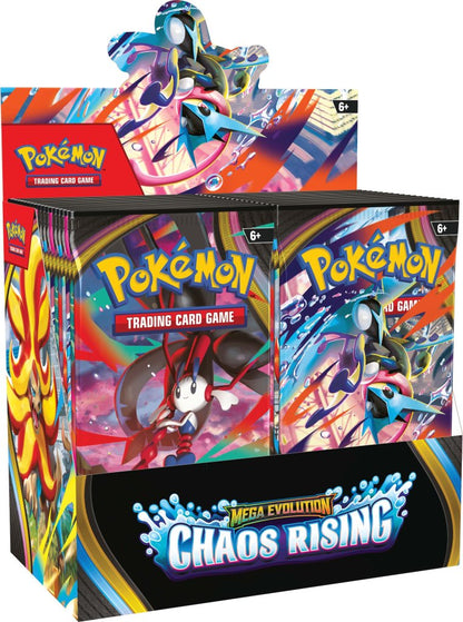 Pokémon TCG: Mega Evolution Chaos Rising Booster Box *LIMIT 1*