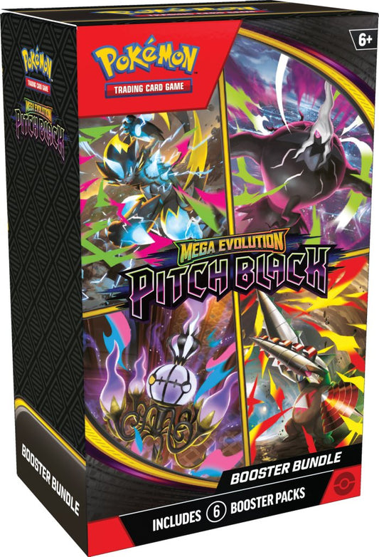 Pokémon TCG: Mega Evolution Pitch Black Booster Bundle *COMING SOON IN-STORE ON 17 JULY 2026*