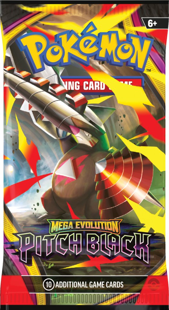 Pokémon TCG: Mega Evolution Pitch Black Booster Pack *COMING SOON IN-STORE ON 17 JULY 2026*