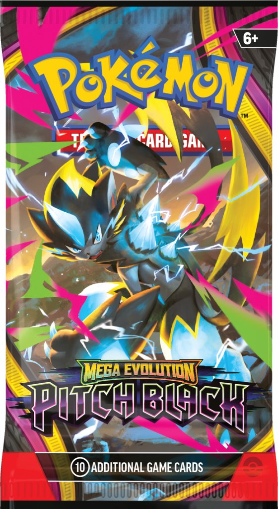 Pokémon TCG: Mega Evolution Pitch Black Booster Pack *COMING SOON IN-STORE ON 17 JULY 2026*