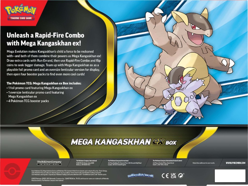 Pokemon TCG: Mega Kangaskhan ex Box *IN-STORE ONLY*