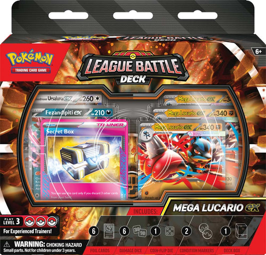 Pokemon TCG: Mega Lucario ex League Battle Deck *PRE-ORDER for 22 May 2026 IN-STORE ONLY*