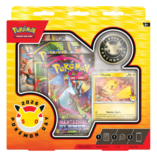 Pokemon TCG: Pokémon Day 2026 Collection *PRE-ORDER IN-STORE FOR 06 February 2026 - LIMIT APPLIES*