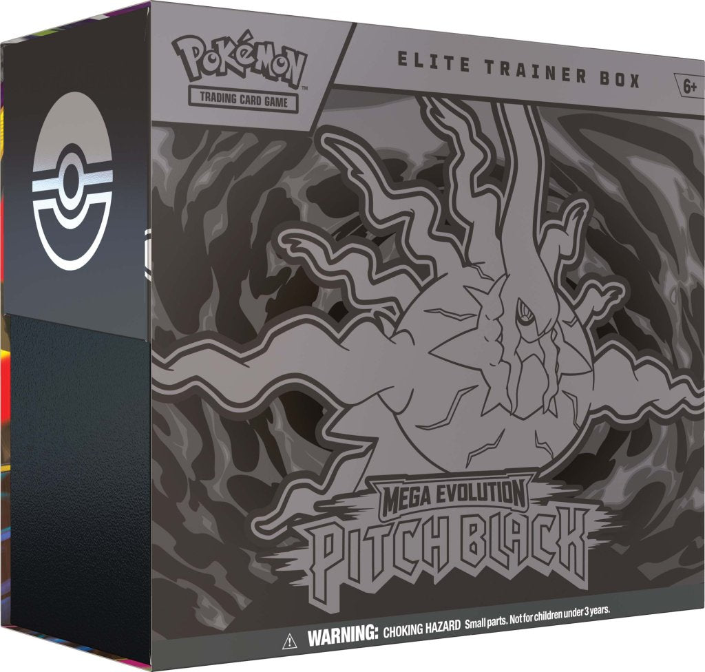 Pokémon TCG: Mega Evolution— Pitch Black Elite Trainer Box *COMING SOON IN-STORE ON 17 JULY 2026*