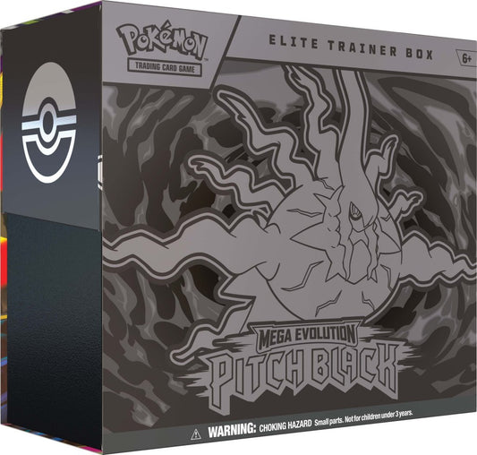 Pokémon TCG: Mega Evolution— Pitch Black Elite Trainer Box *COMING SOON IN-STORE ON 17 JULY 2026*