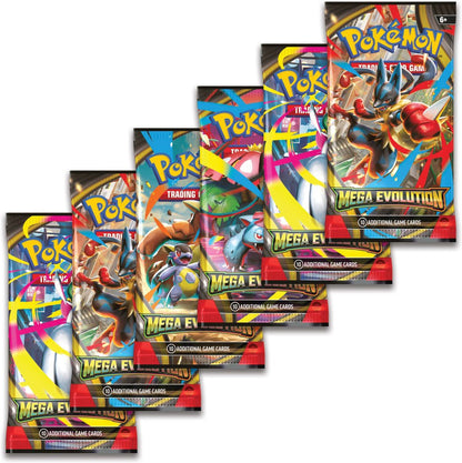 Pokémon TCG Mega Evolution Booster Bundle – Game Roost NZ exclusive bundle of XY-era Mega Evolutions booster packs with promo cards