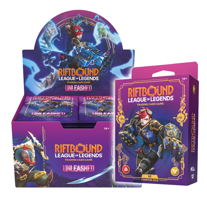 Riftbound TCG – Unleashed Booster Box | League of Legends Cards