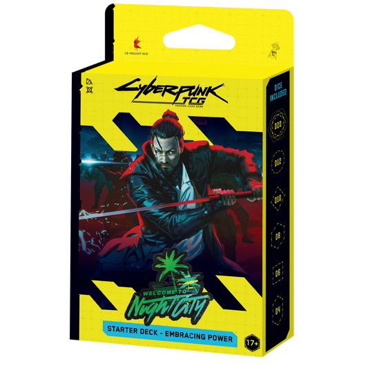 Cyberpunk TCG: Welcome to Night City – Starter Deck *COMING SOON on 06 November 2026