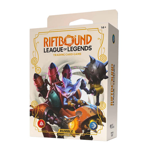 Riftbound: League of Legends TCG - Spiritforged Champion Deck: RUMBLE *Pre-order for 13 February 2026*