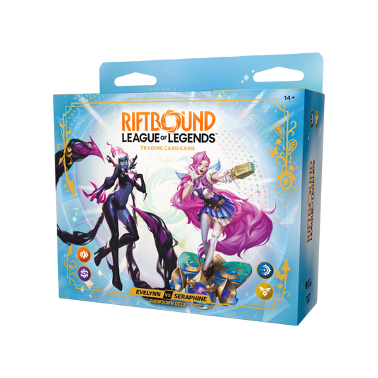 Riftbound: Radiance – Showdown Deck – Evelynn vs Seraphine *COMING SOON ON 23 OCTOBER 2026*