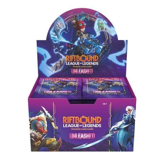 Riftbound: League of Legends TCG – UNLEASHED BOOSTER BOX *Pre-order for 08 May 2026*
