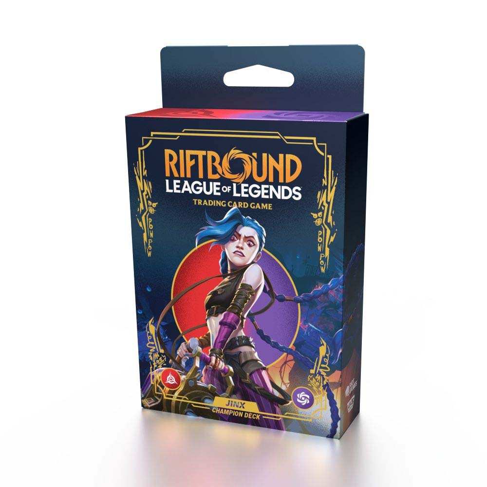 Riftbound Origins Champion Deck – Jinx Starter Deck for League of Legends TCG at Game Roost NZ