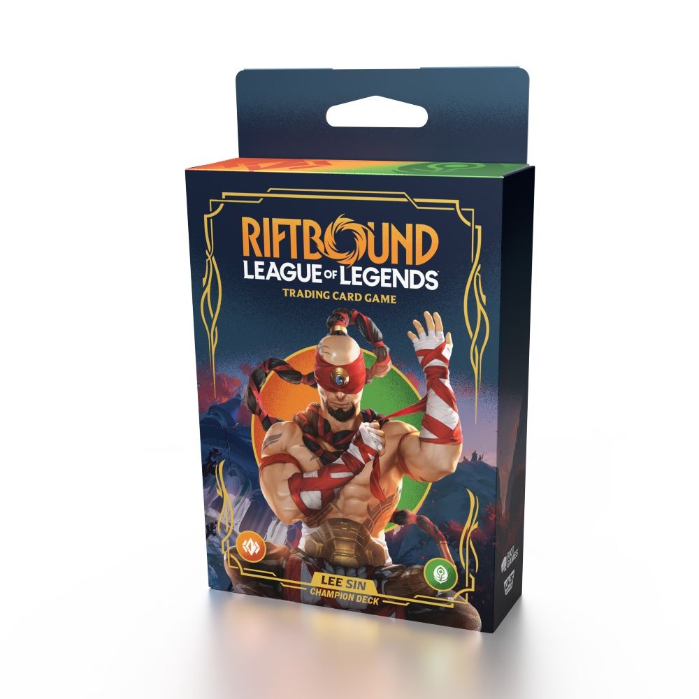 Riftbound Origins Champion Deck – Lee Sin TCG Starter Deck available at Game Roost NZ