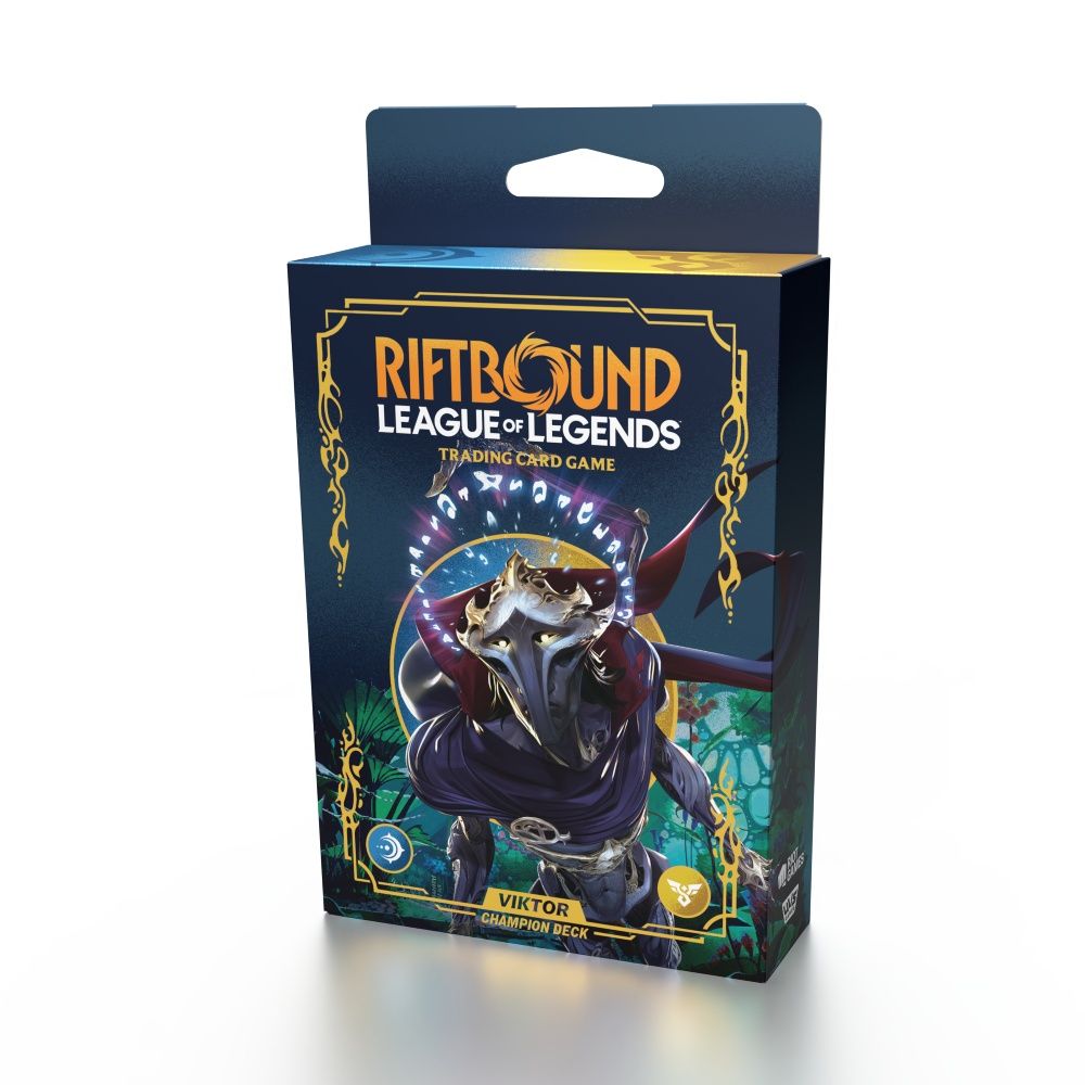 Riftbound Origins Champion Deck – Viktor Starter Deck for League of Legends TCG available at Game Roost NZ