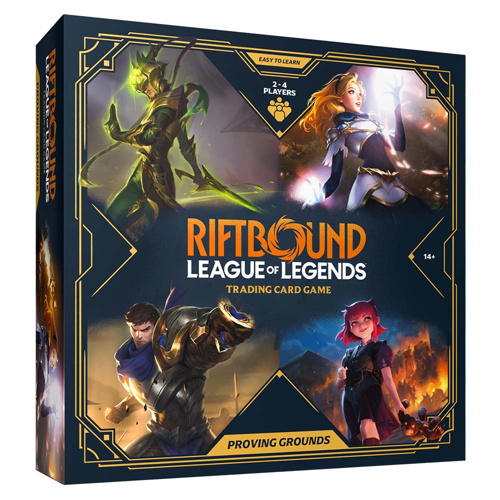 Riftbound TCG Origins Proving Grounds box – League of Legends card game at Game Roost NZ
