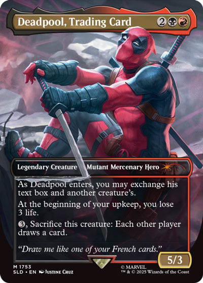 Secret Lair X Marvel's Deadpool - Non-Foil Edition – Game