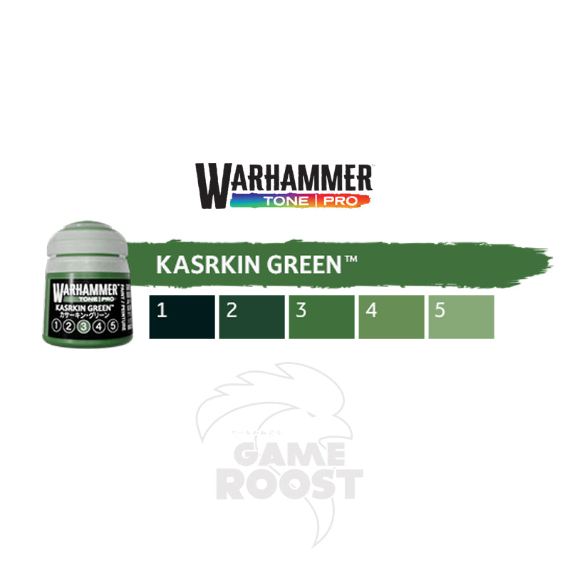Warhammer Tone Pro: Kasrkin Green (12ml)