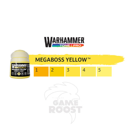 Warhammer Tone Pro: Megaboss Yellow (12ml)