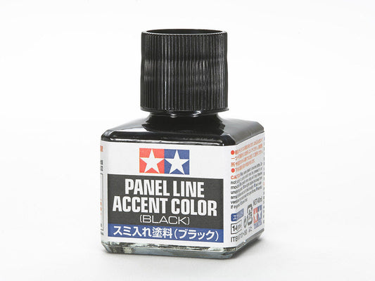 Tamiya Black Panel Line Accent Color (87131)