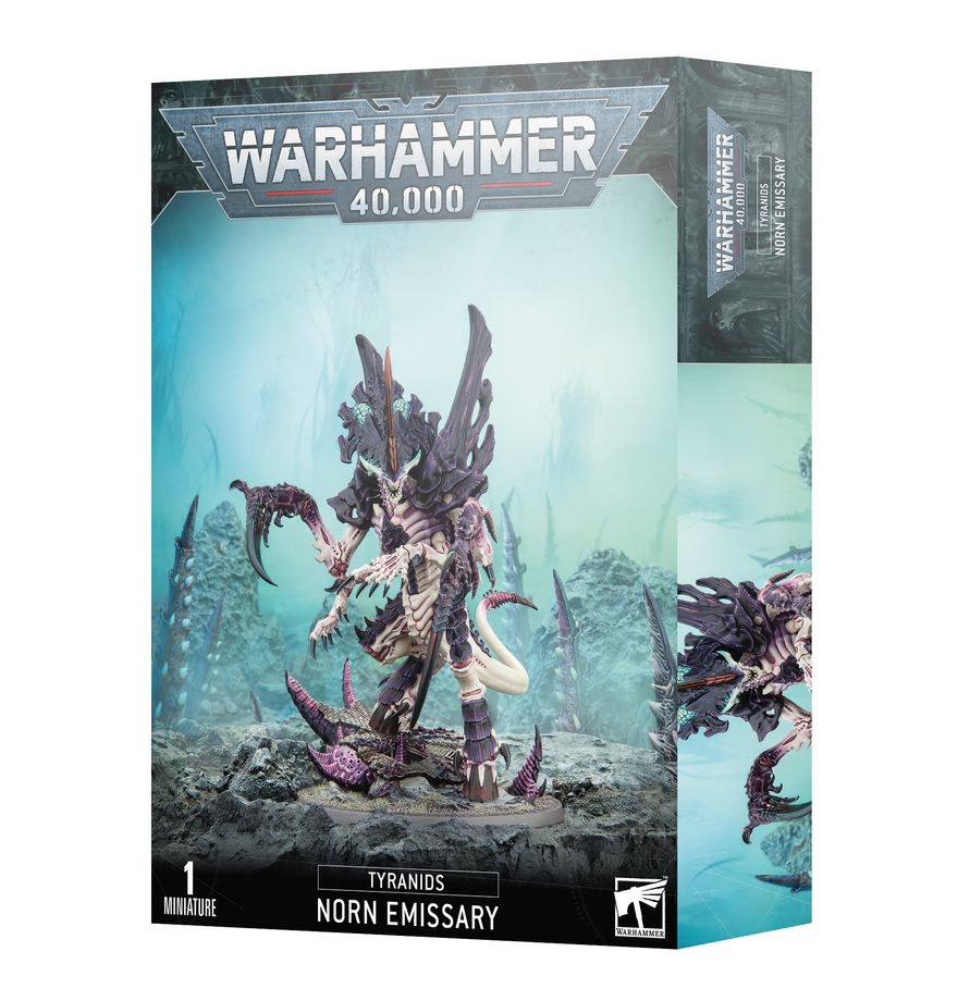 Tyranids Norn Emissary miniature for Warhammer 40,000 – towering synapse monster of the Hive Mind. Available at Game Roost NZ.