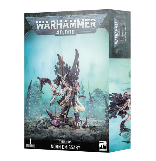 Tyranids Norn Emissary miniature for Warhammer 40,000 – towering synapse monster of the Hive Mind. Available at Game Roost NZ.