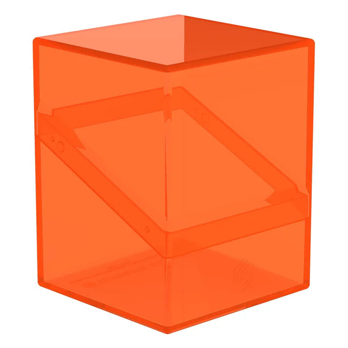 Ultimate Guard Boulder Deck Case 100+ Clear – top-rated transparent TCG card deck box fits over 100 double-sleeved cards; perfect for Magic and Pokémon players.