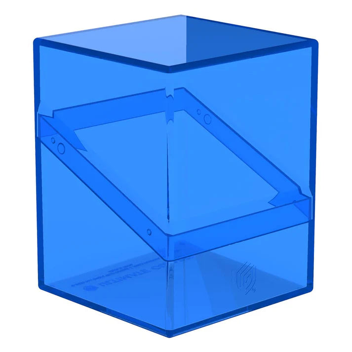 Ultimate Guard Boulder Deck Case 100+ Clear – top-rated transparent TCG card deck box fits over 100 double-sleeved cards; perfect for Magic and Pokémon players.