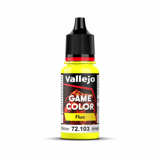 Vallejo Game Colour: Fluo Yellow 72.103 (18ml)
