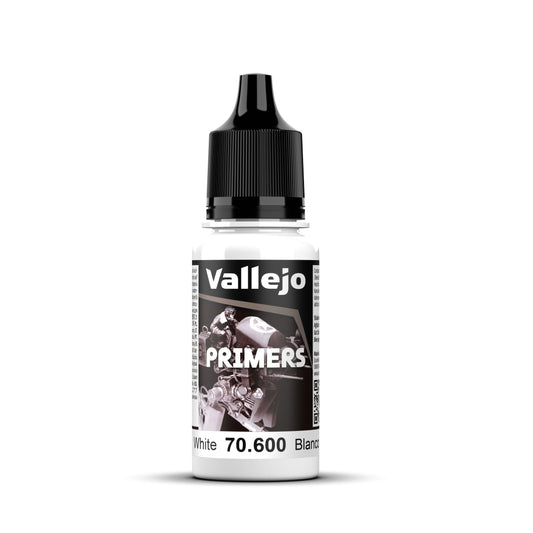 Vallejo Surface Primer: White 70.600 (18ml)
