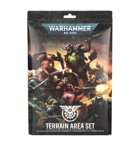 Warhammer 40,000 Terrain Area Set 65-58 battlefield scenery for tabletop wargaming.
