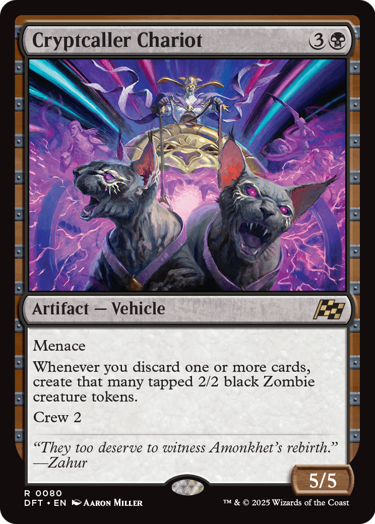 Cryptcaller Chariot (DFT-080) - Aetherdrift