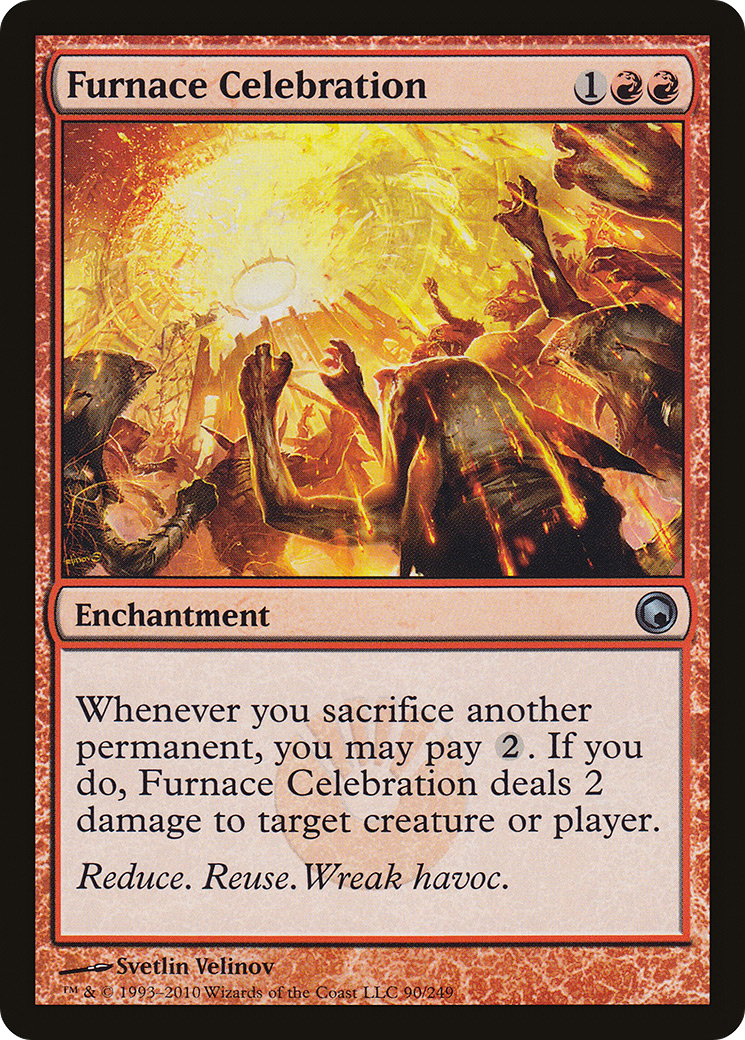 Furnace Celebration (SOM-090) - Scars of Mirrodin Foil