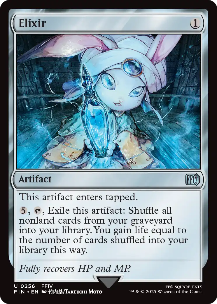 Elixir (FIN-256) - FINAL FANTASY Foil