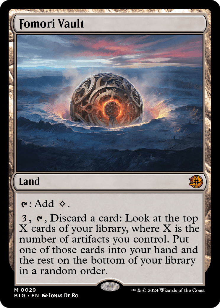 Fomori Vault (BIG-029) - The Big Score Foil