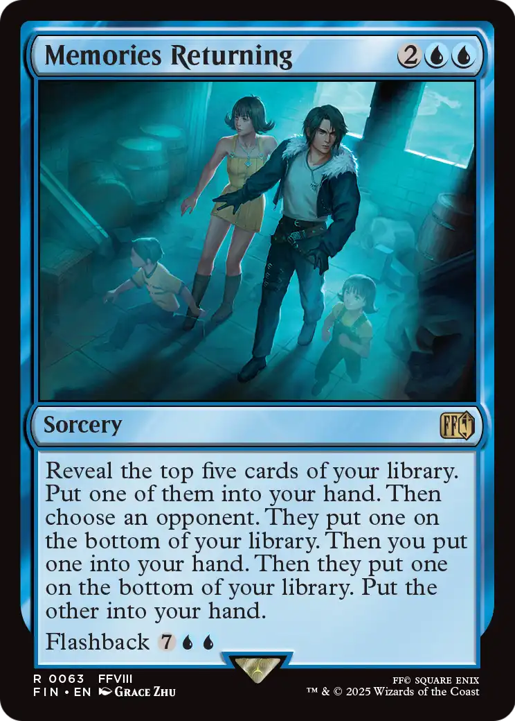 Memories Returning (FIN-063) - FINAL FANTASY Foil