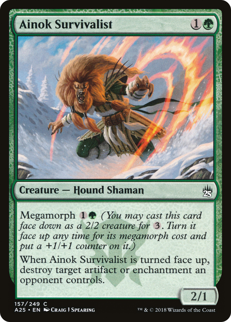 Ainok Survivalist (A25-157) - Masters 25 Foil