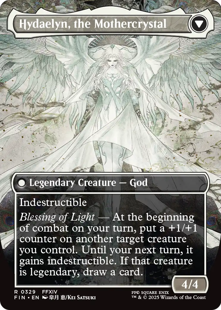 Venat, Heart of Hydaelyn (Borderless) (FIN-329) - FINAL FANTASY Foil