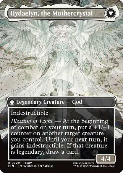 Venat, Heart of Hydaelyn (Borderless) (FIN-329) - FINAL FANTASY Foil