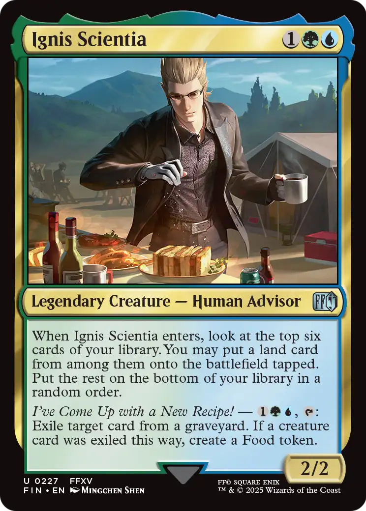 Ignis Scientia (FIN-227) - FINAL FANTASY Foil
