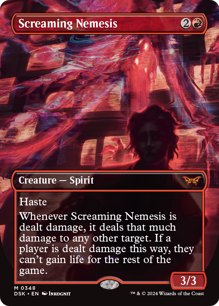 Screaming Nemesis (Borderless) (DSK-348) - Duskmourn: House of Horror