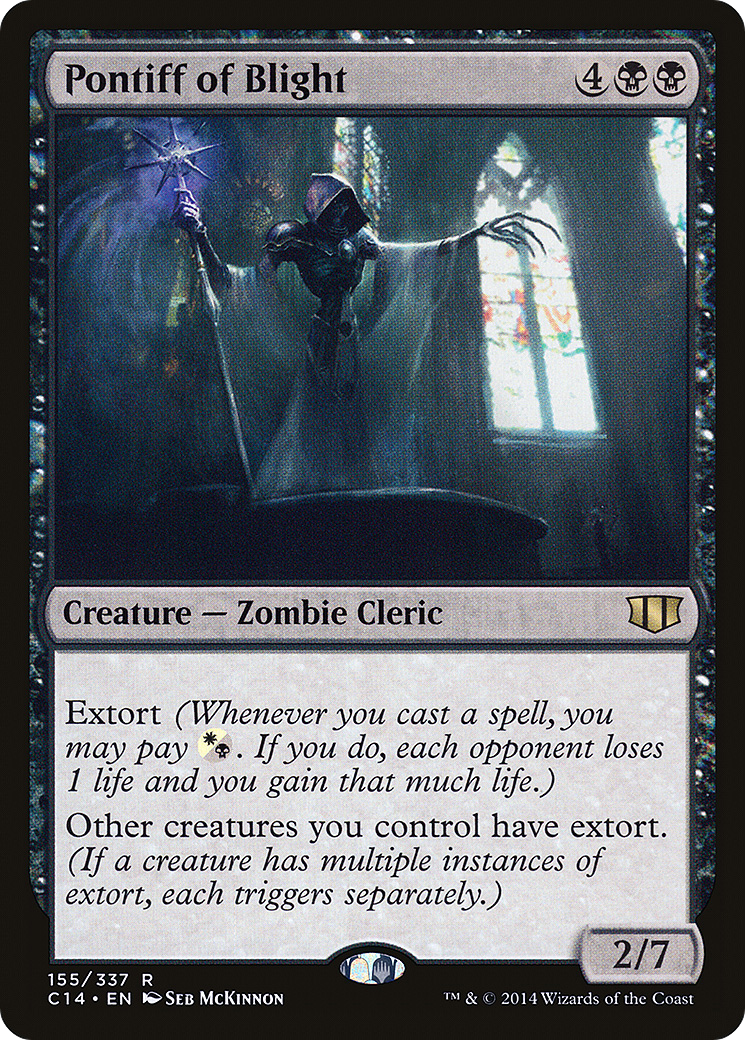 Pontiff of Blight (C14-155) - Commander 2014