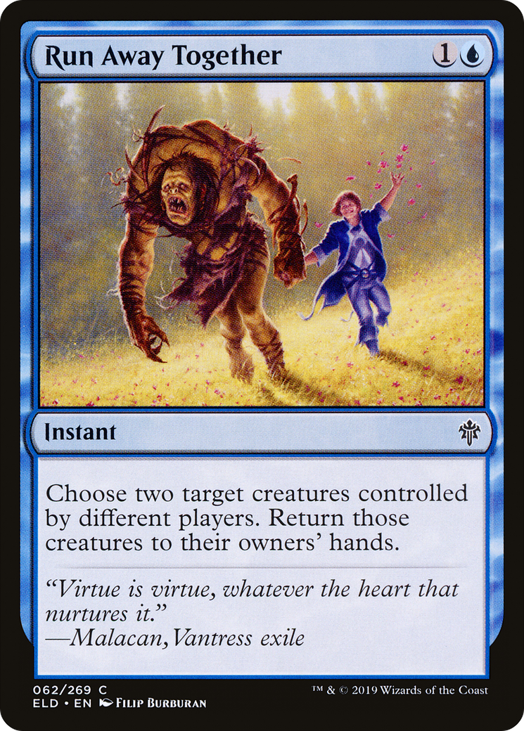 Run Away Together (ELD-062) - Throne of Eldraine Foil