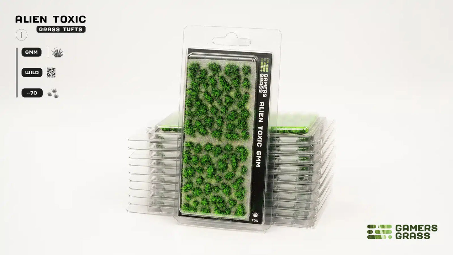 Gamers Grass: Special Tufts - Alien Toxic 6mm