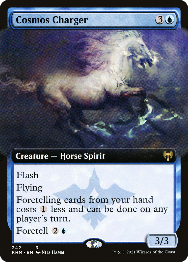 Cosmos Charger (Extended Art) (KHM-342) - Kaldheim: (Extended Art) Foil