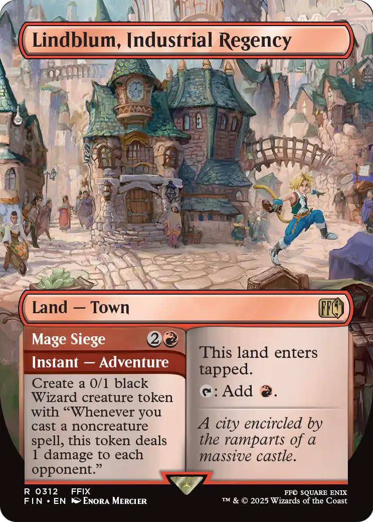 Lindblum, Industrial Regency (Borderless) (FIN-312) - FINAL FANTASY