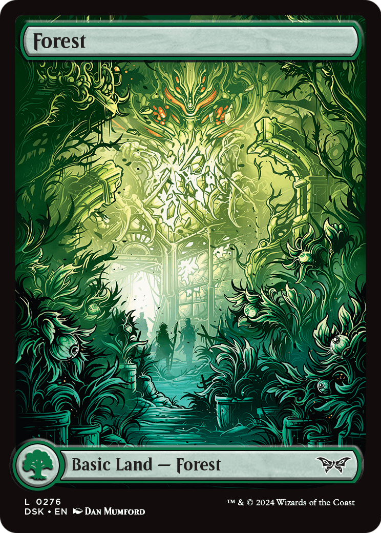 Forest (276) - Full Art (DSK-276) - Duskmourn: House of Horror