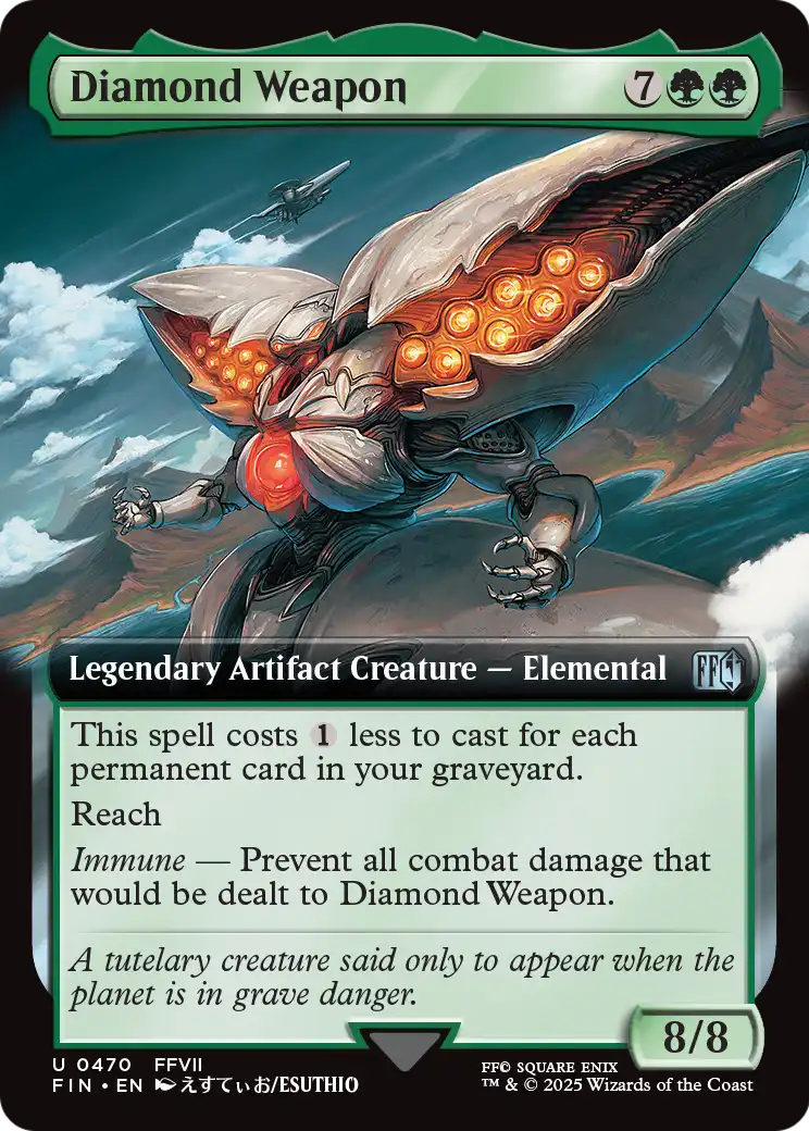 Diamond Weapon (Extended Art) (FIN-470) - FINAL FANTASY: (Extended Art)